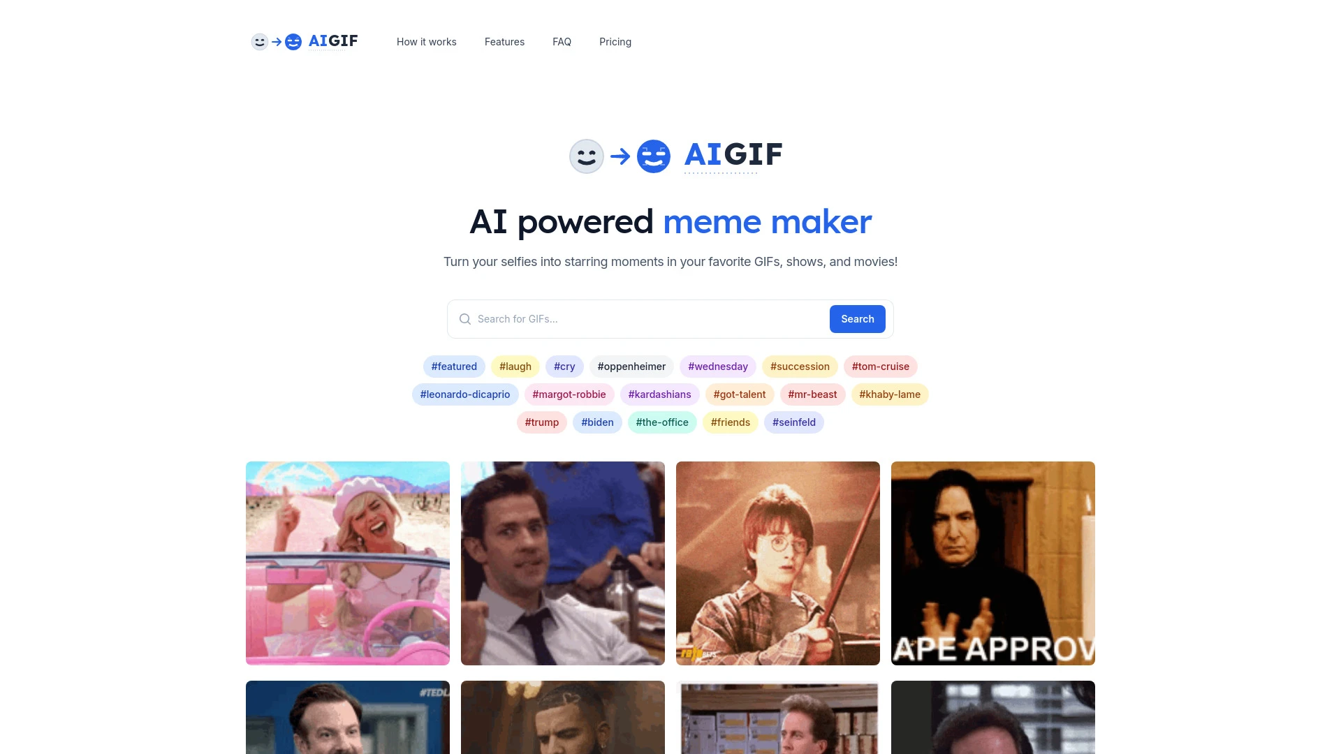 AIGIF website preview