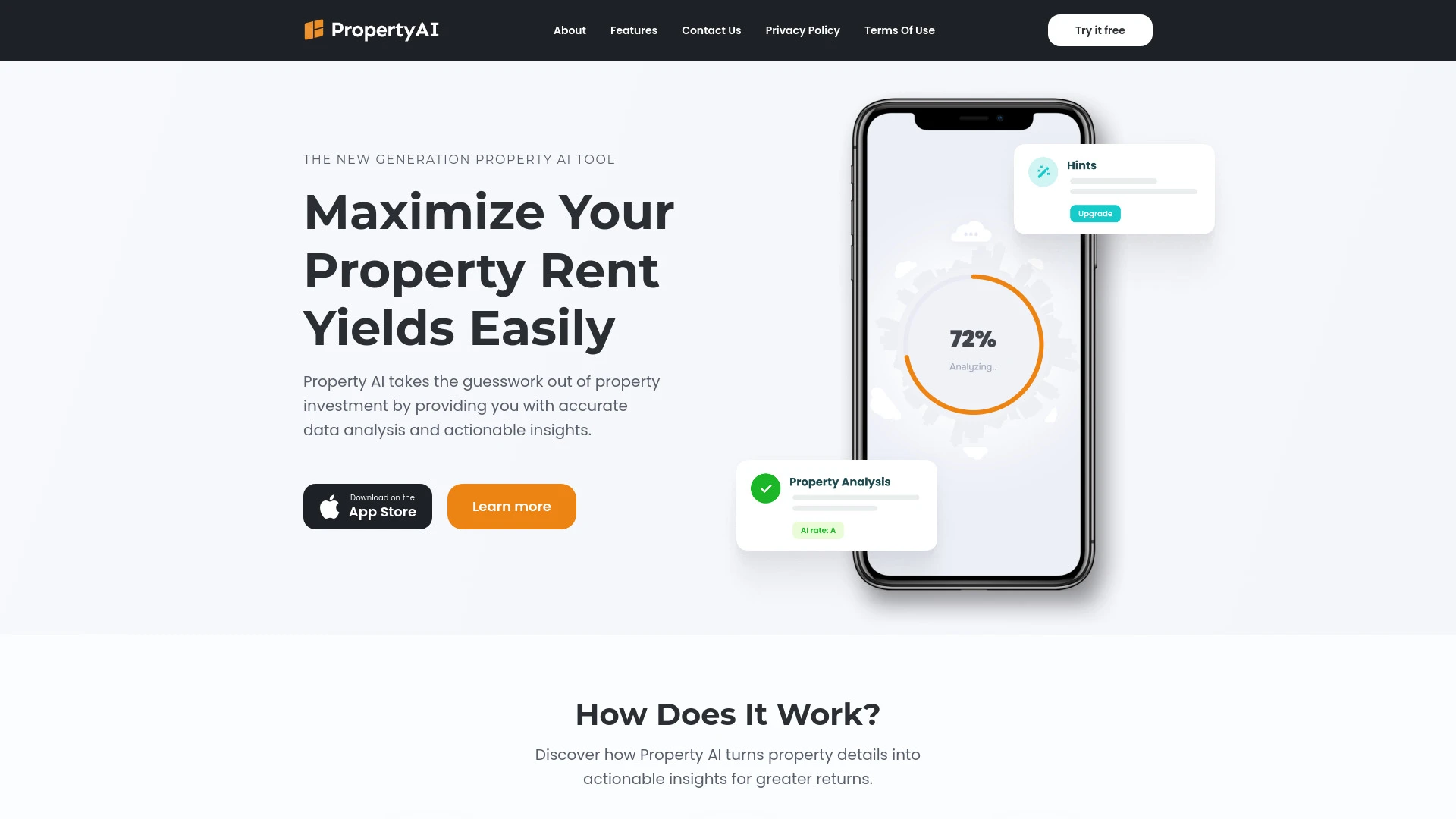 Property AI website preview