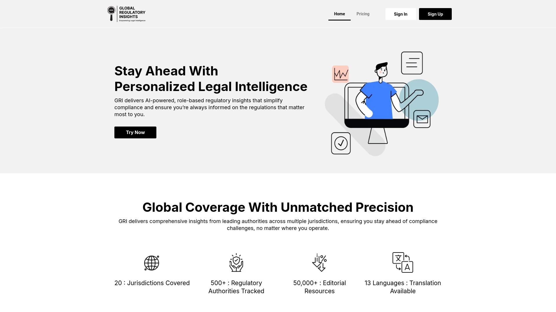 Global Regulatory Insights website preview