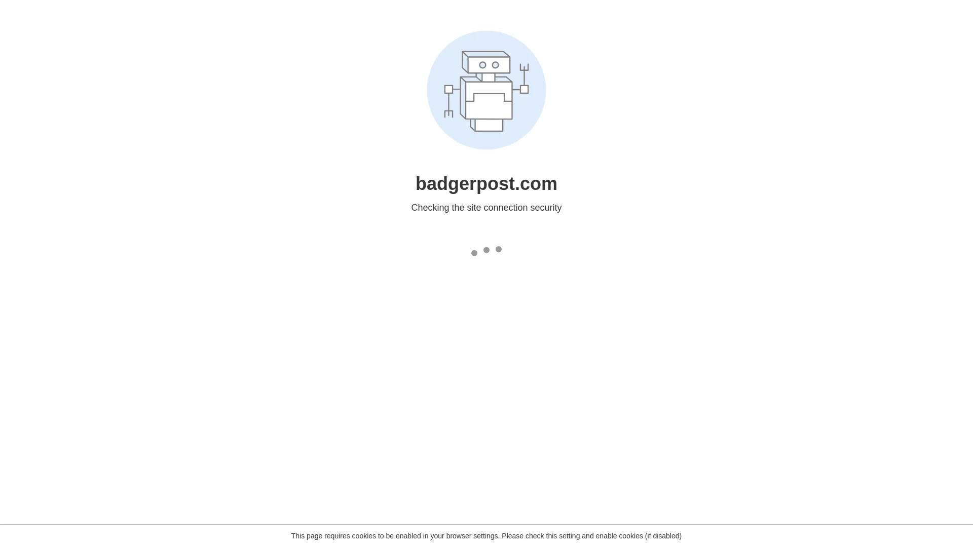 BadgerPost website preview