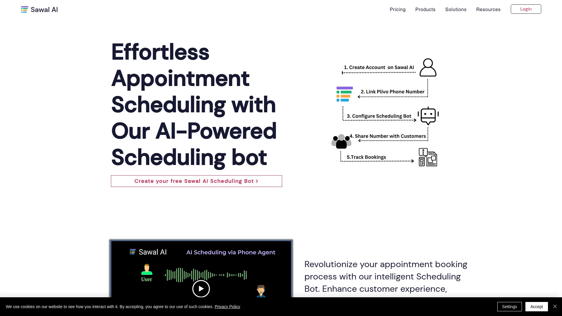 Sawal AI website preview