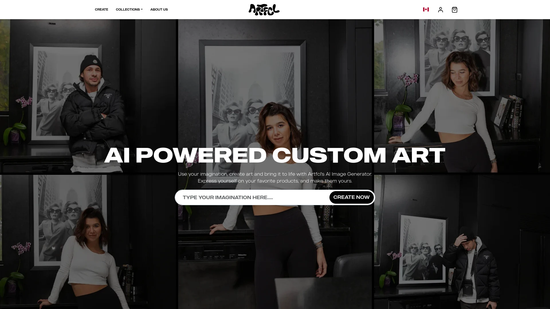 Artfcl website preview