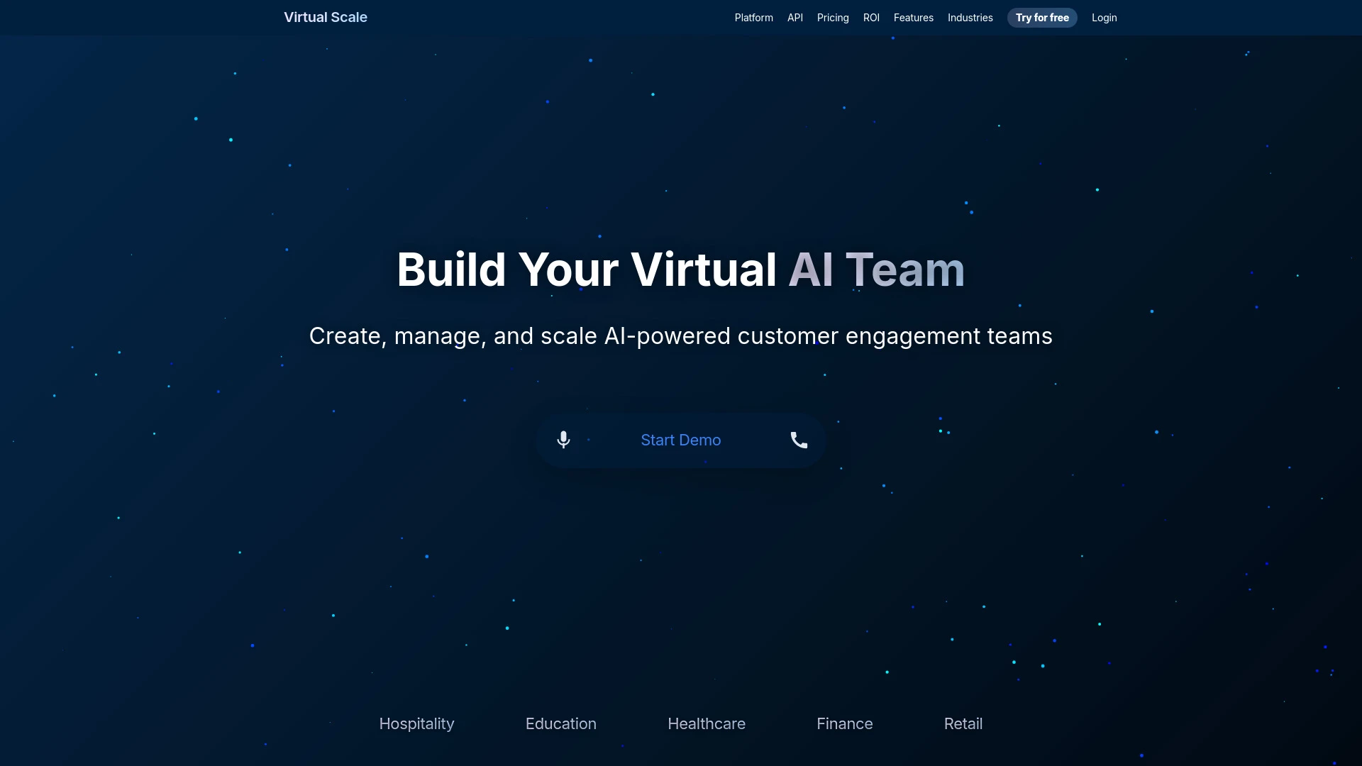 Virtual Scale website preview