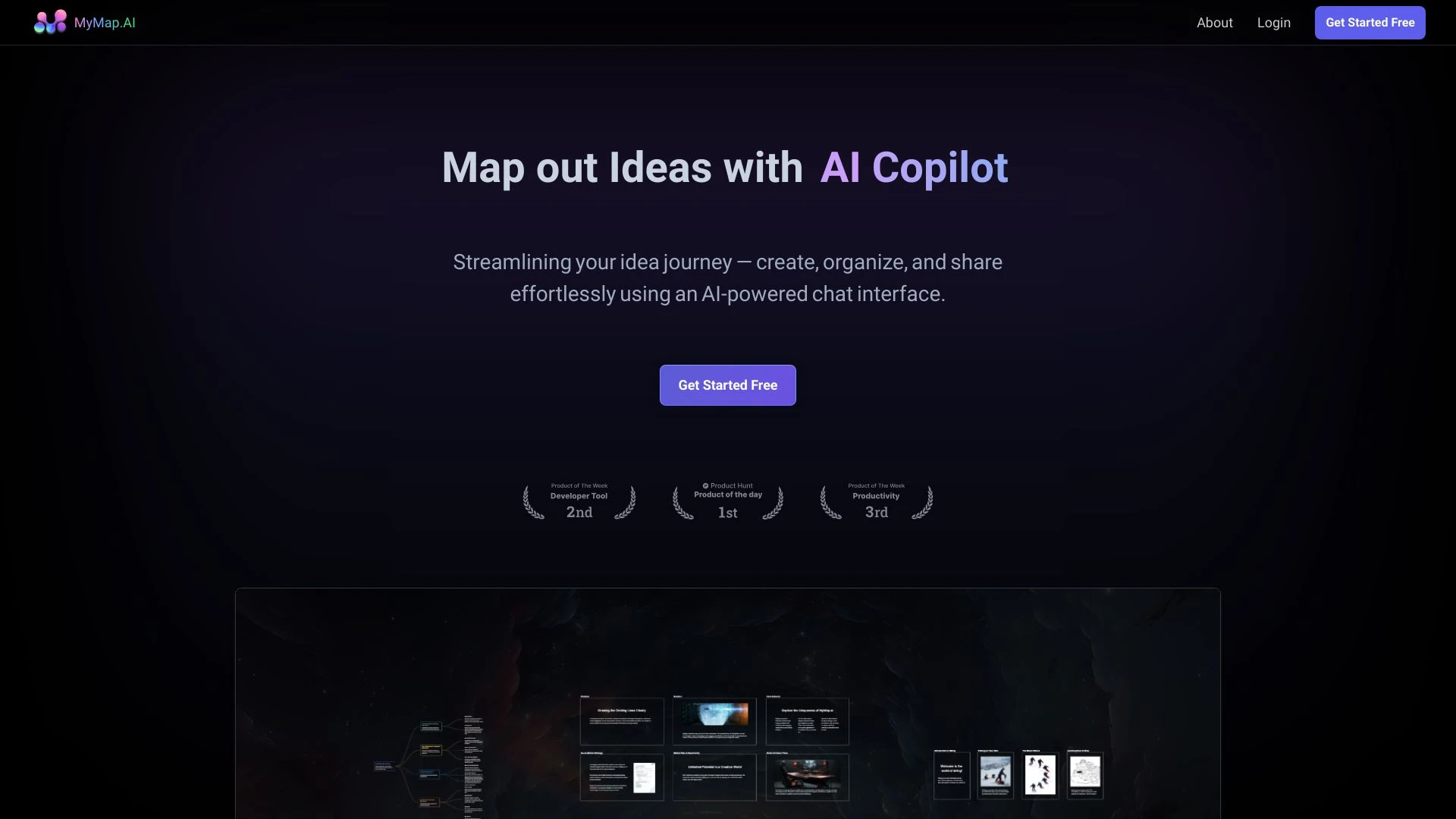 MyMap.AI website preview