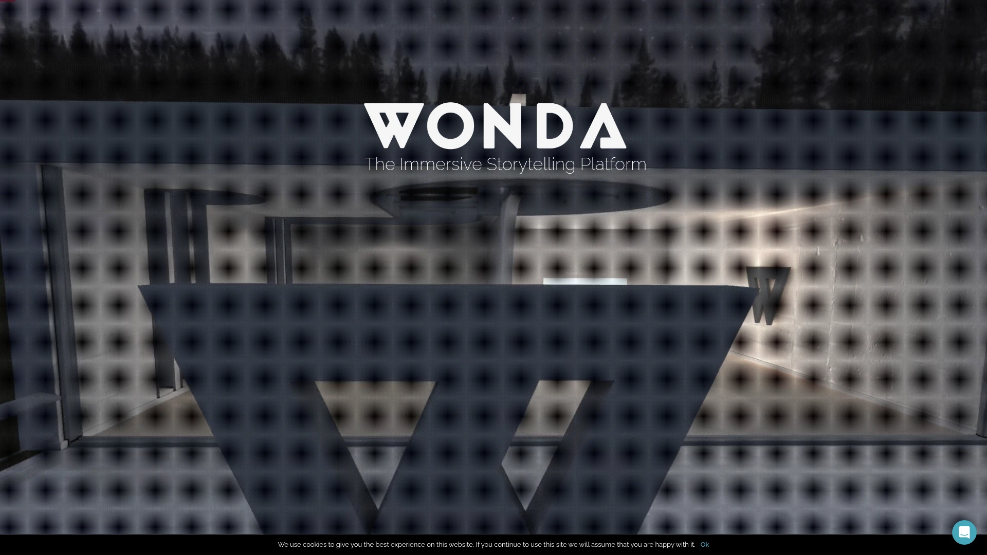 Wonda website preview