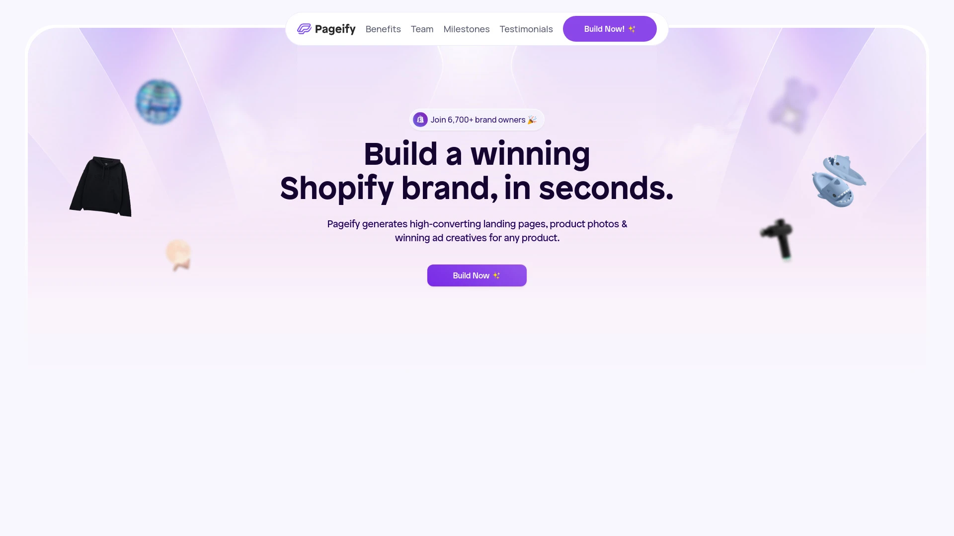 Pageify.ai website preview