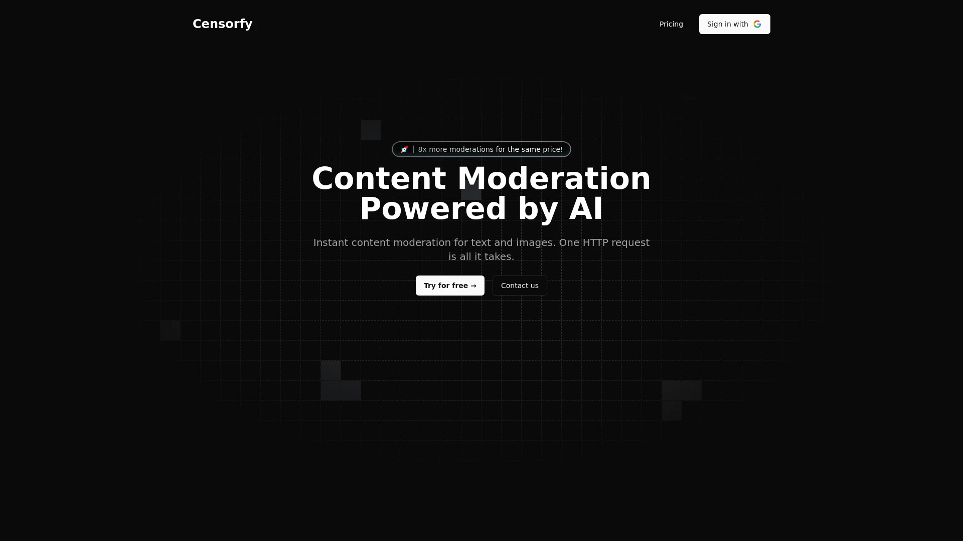 Censorfy website preview