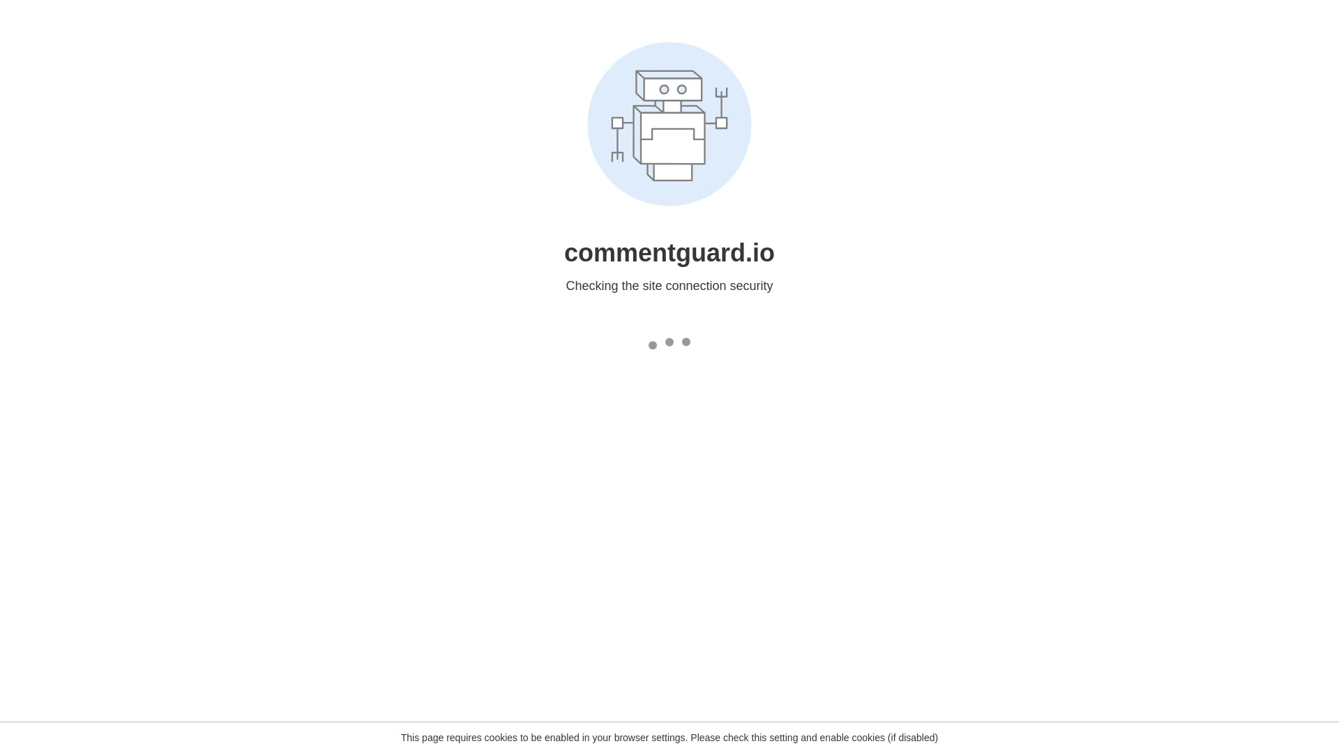 CommentGuard website preview