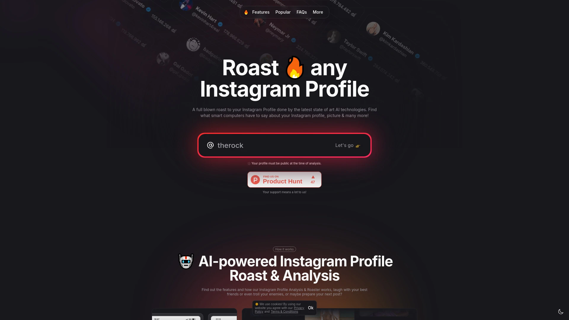 AI Roasting Hub website preview