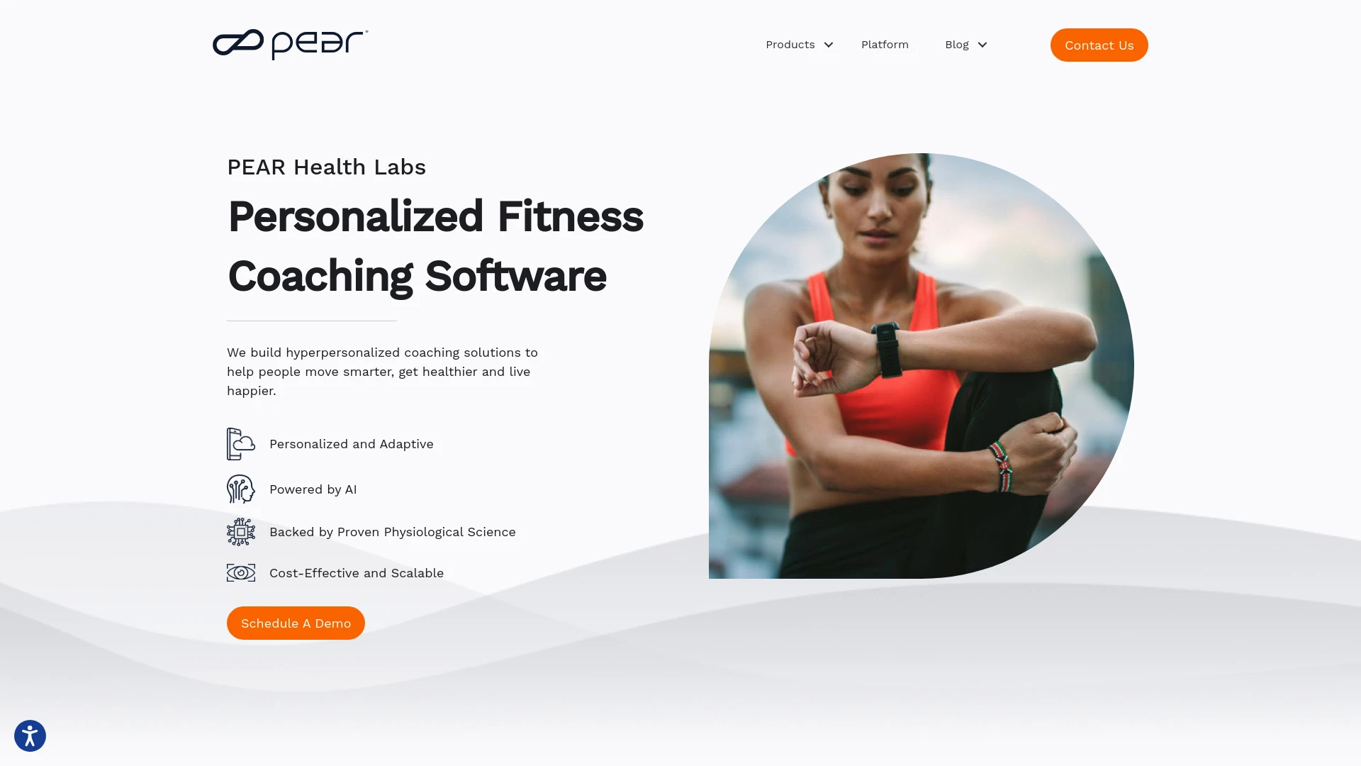 PEAR Health Labs website preview