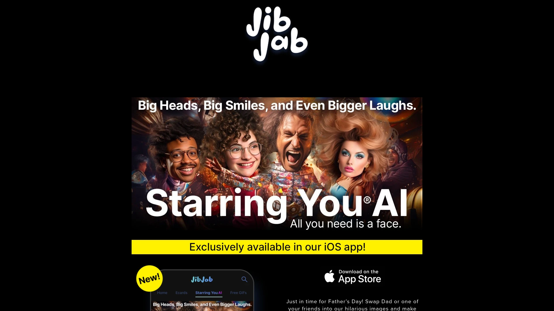 JibJab website preview