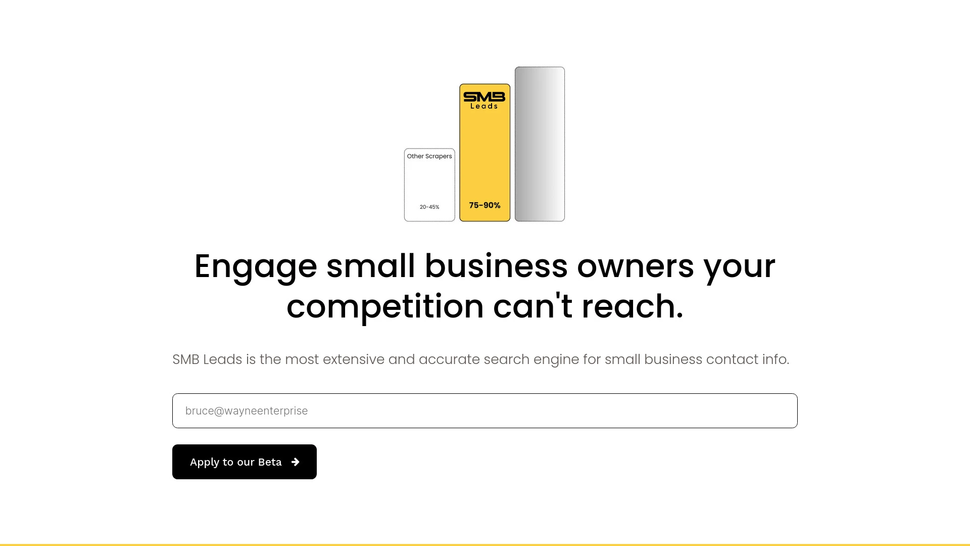 SMB Leads website preview