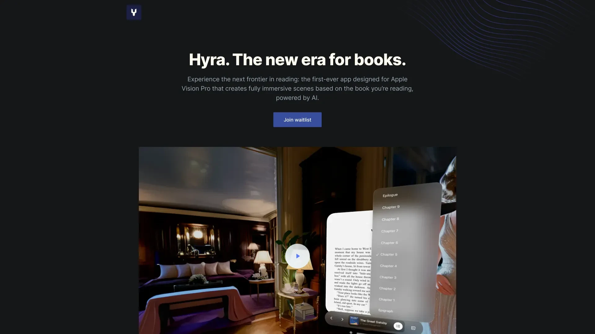 Hyra website preview