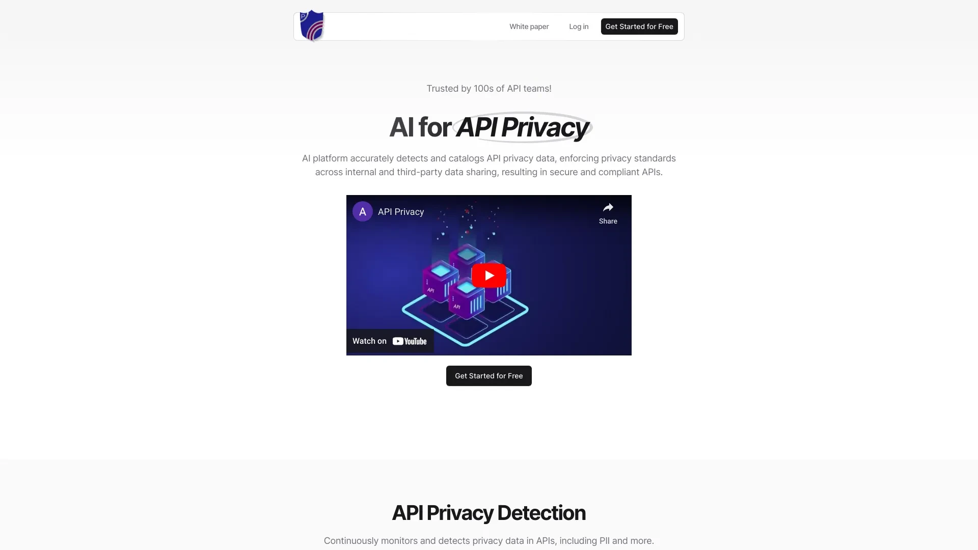 ApiPrivacy website preview