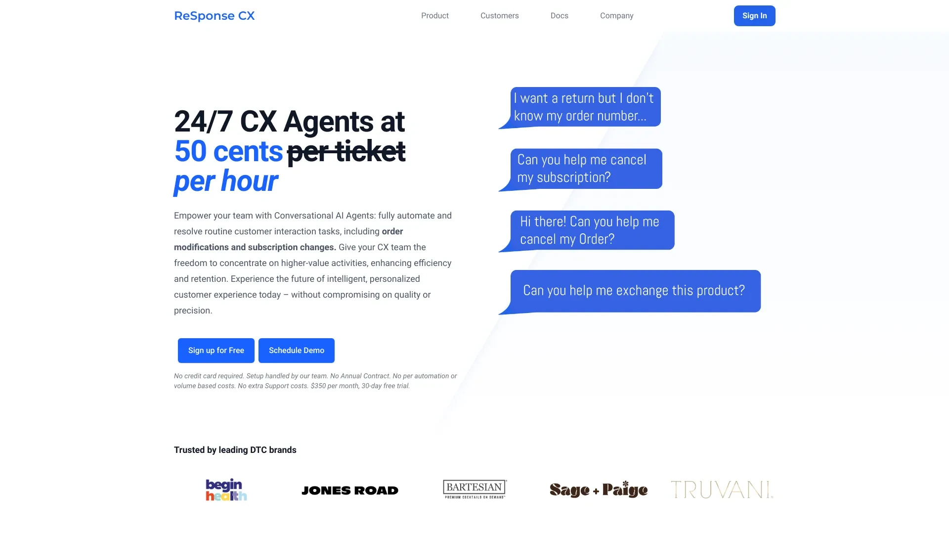 ReSponse CX website preview