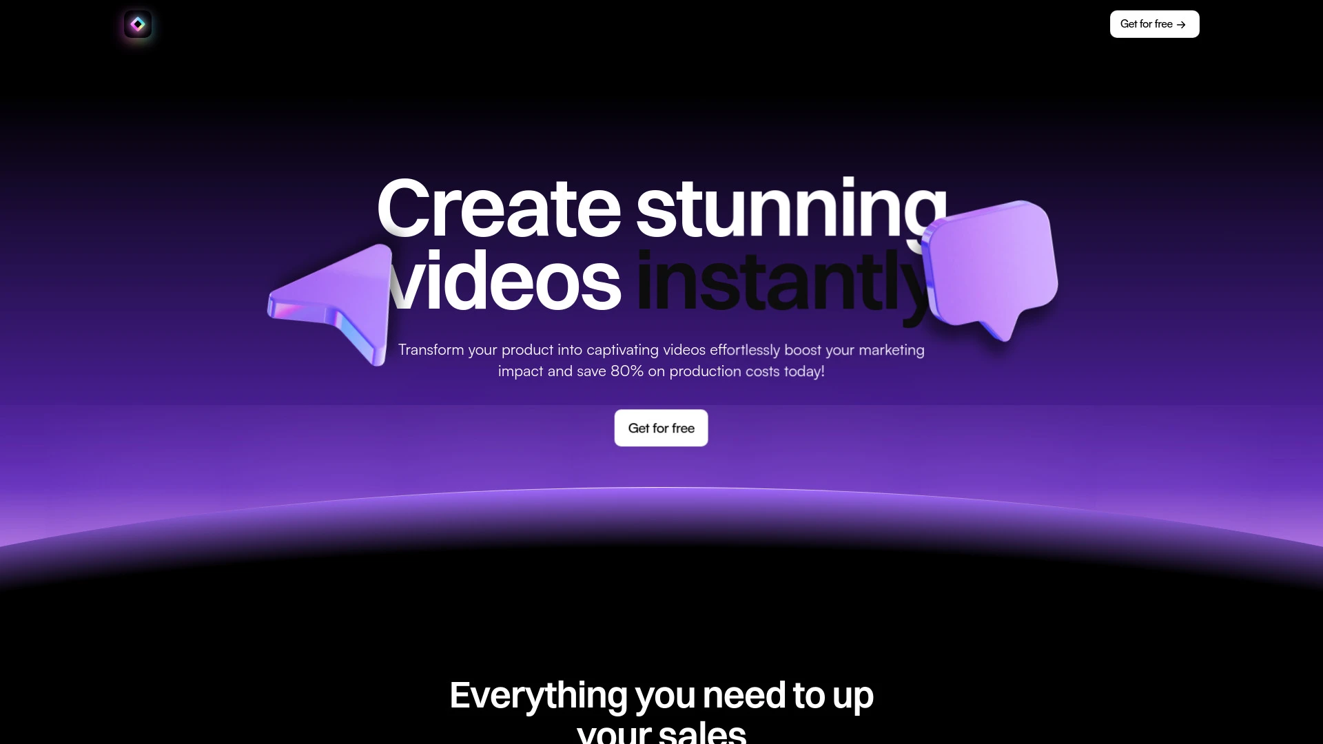 useVideo.co website preview