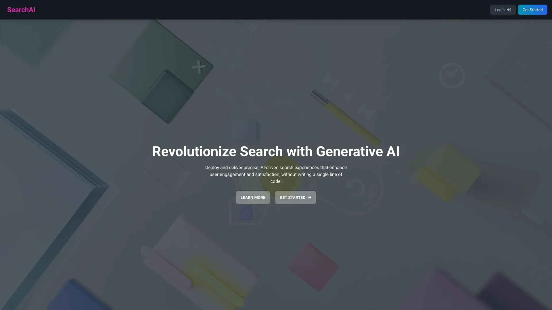 GenSearch website preview