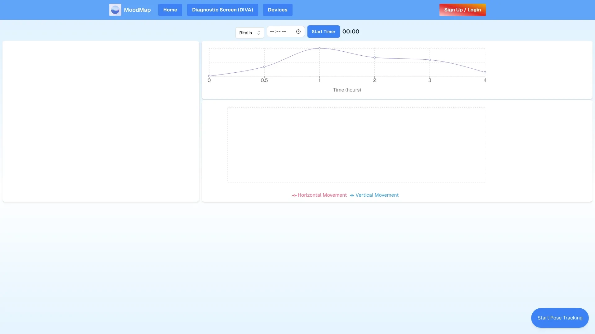 Moodmap website preview