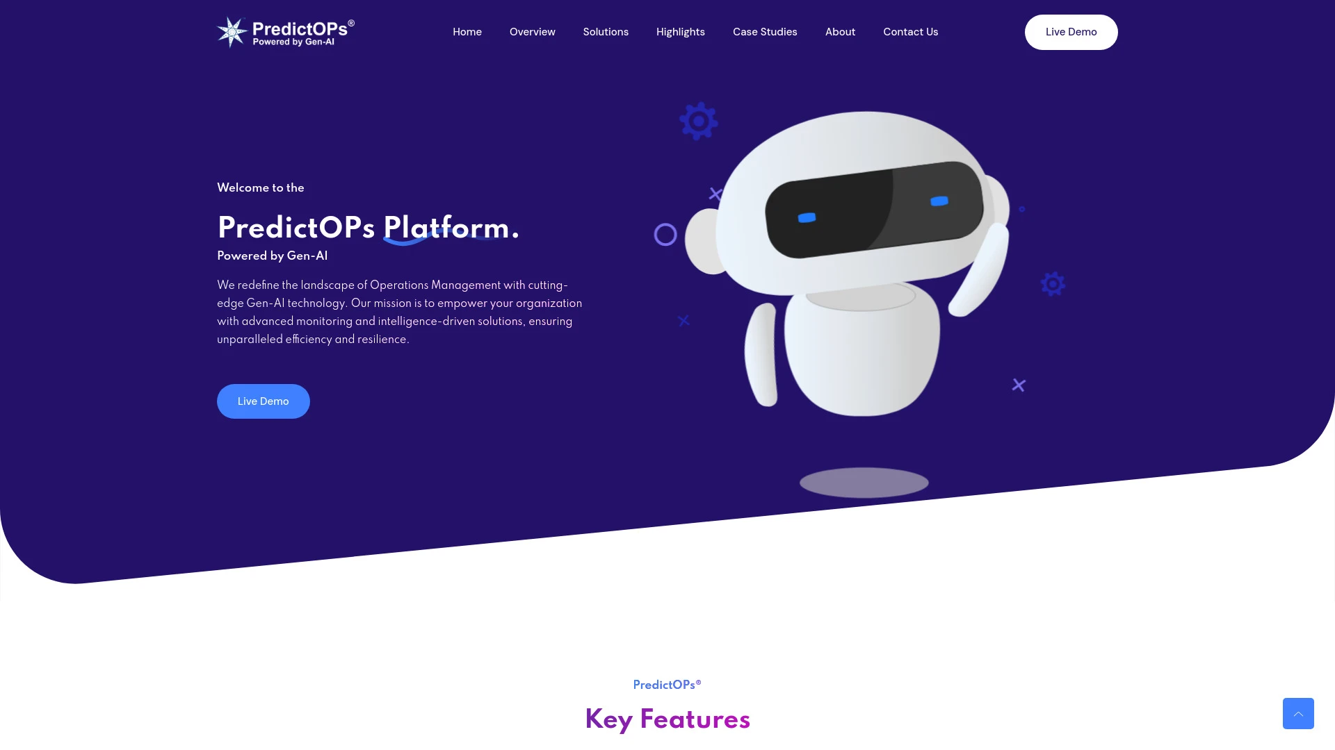 PredictOPs website preview