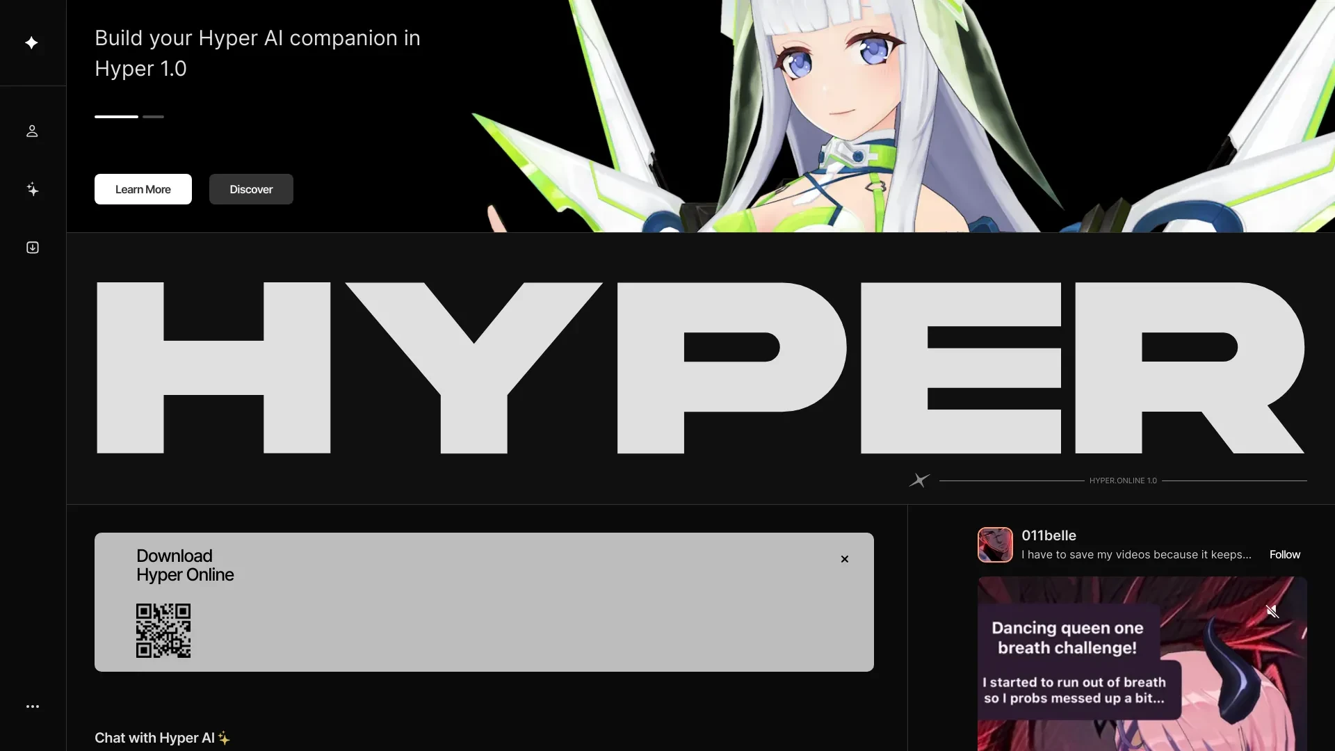 Hyper website preview