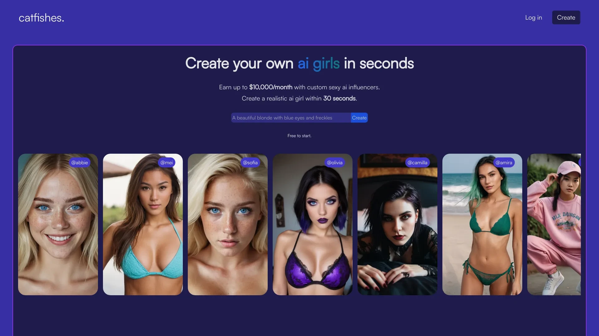 Catfishes website preview