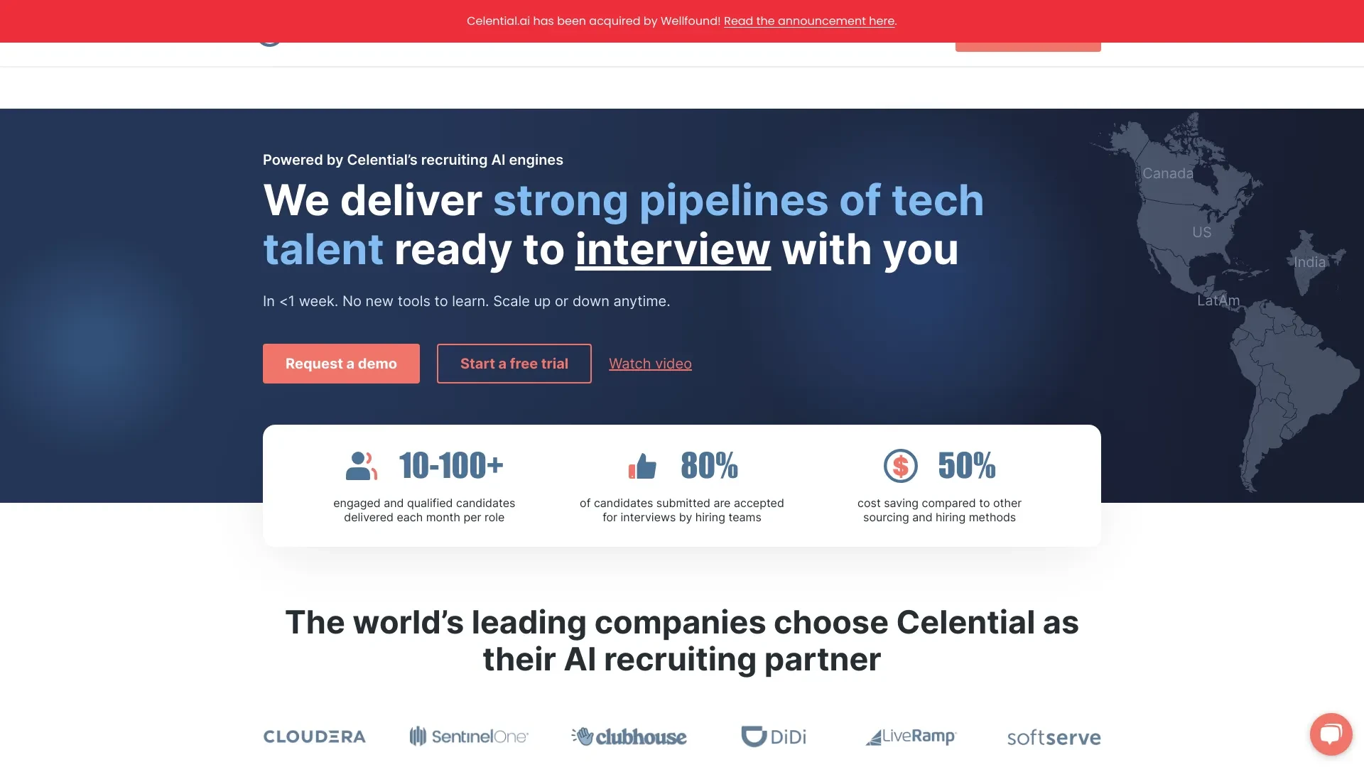 Celential.ai website preview