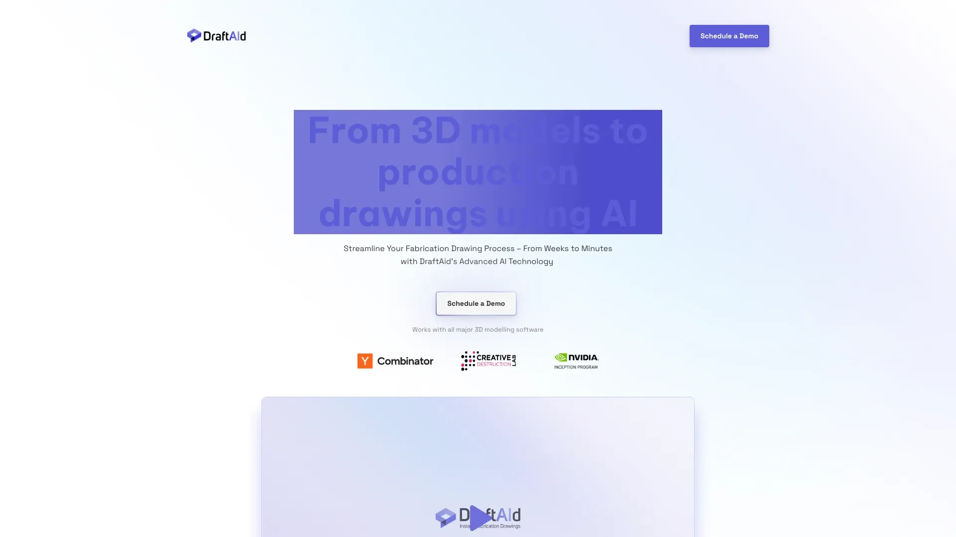 DraftAid website preview