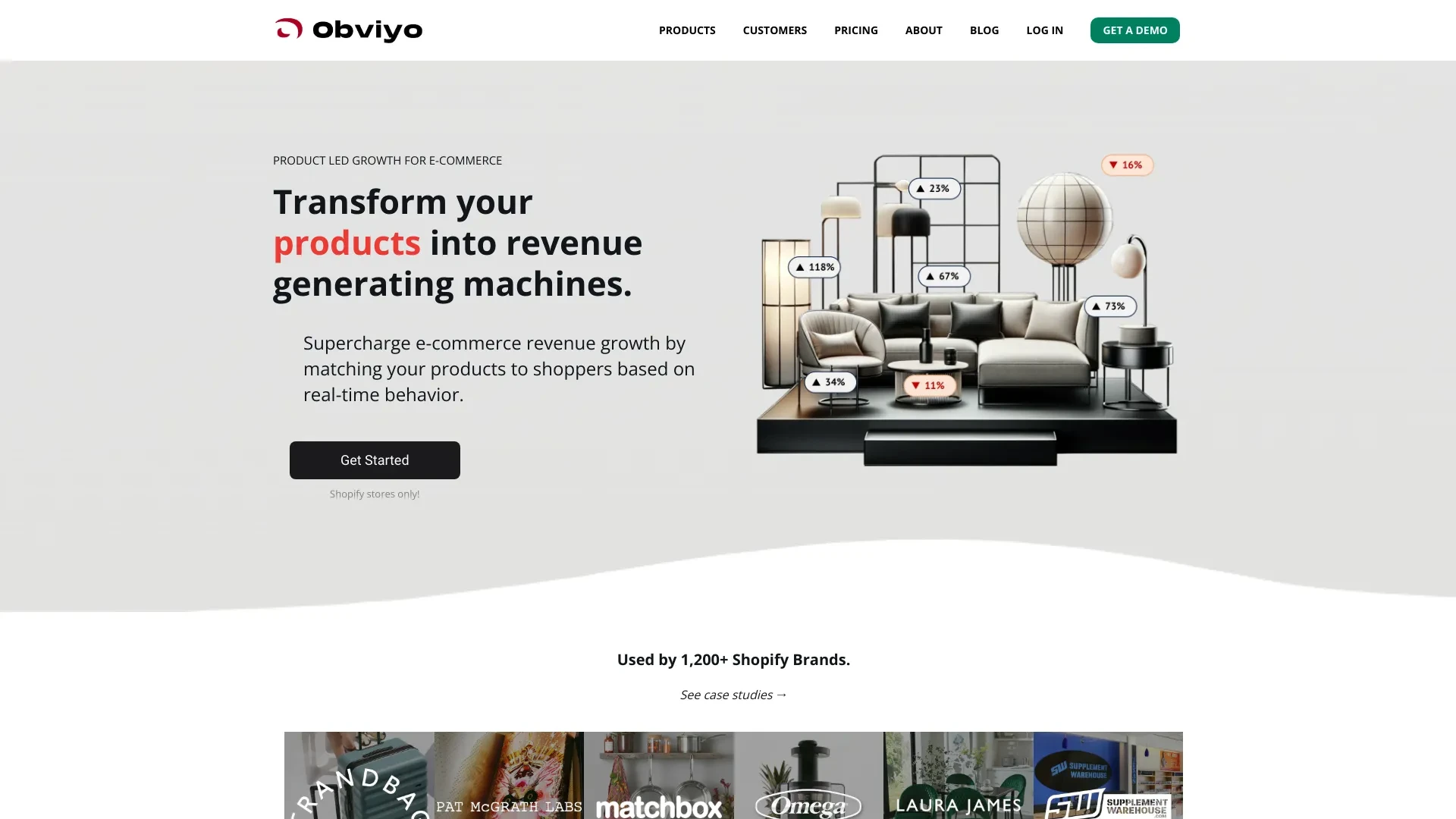 Obviyo website preview