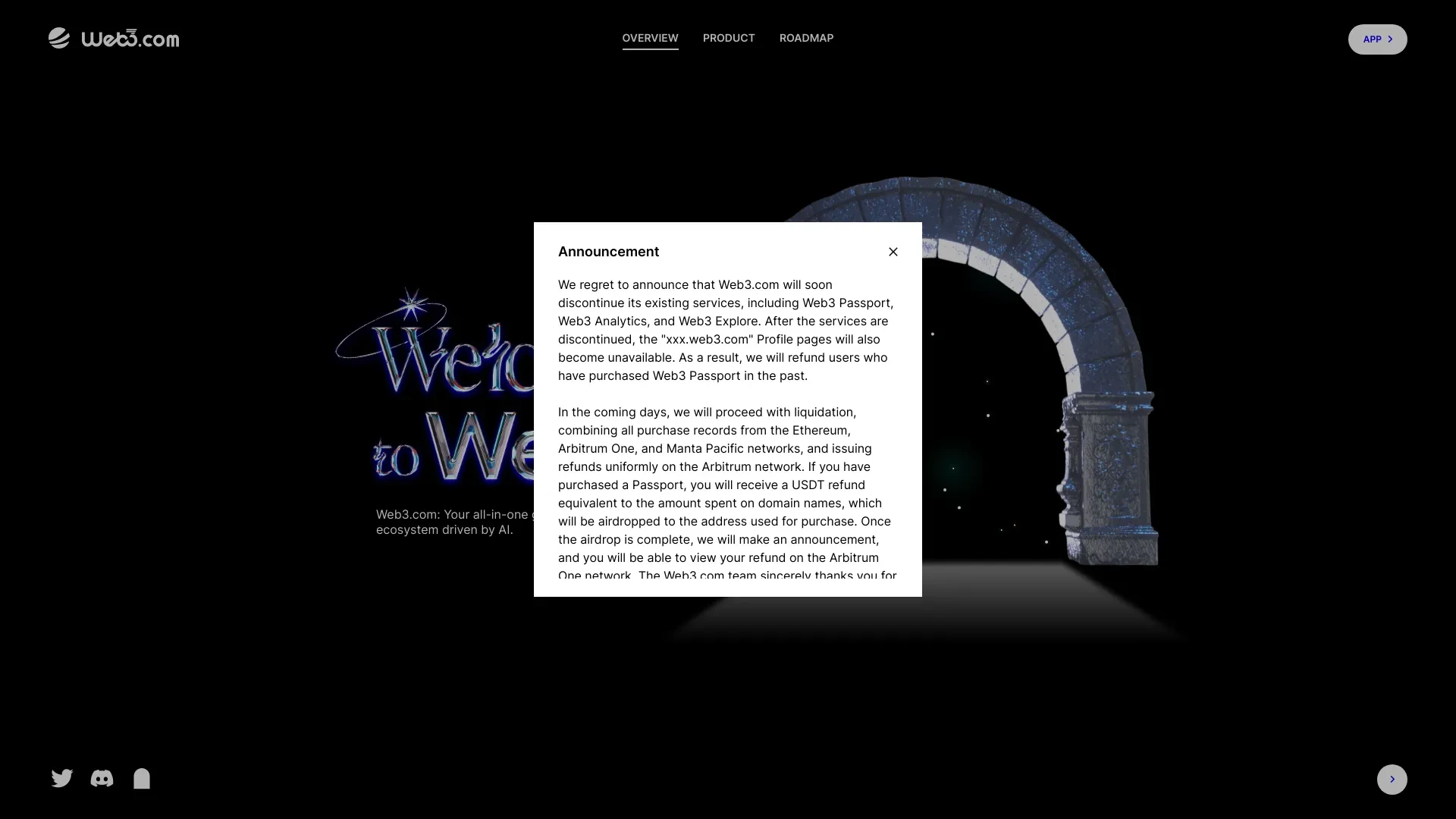 Web3.com website preview