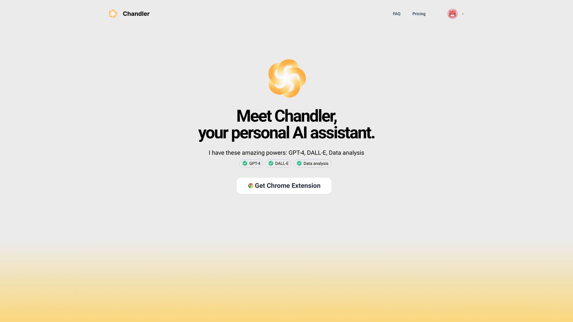 Chandler website preview