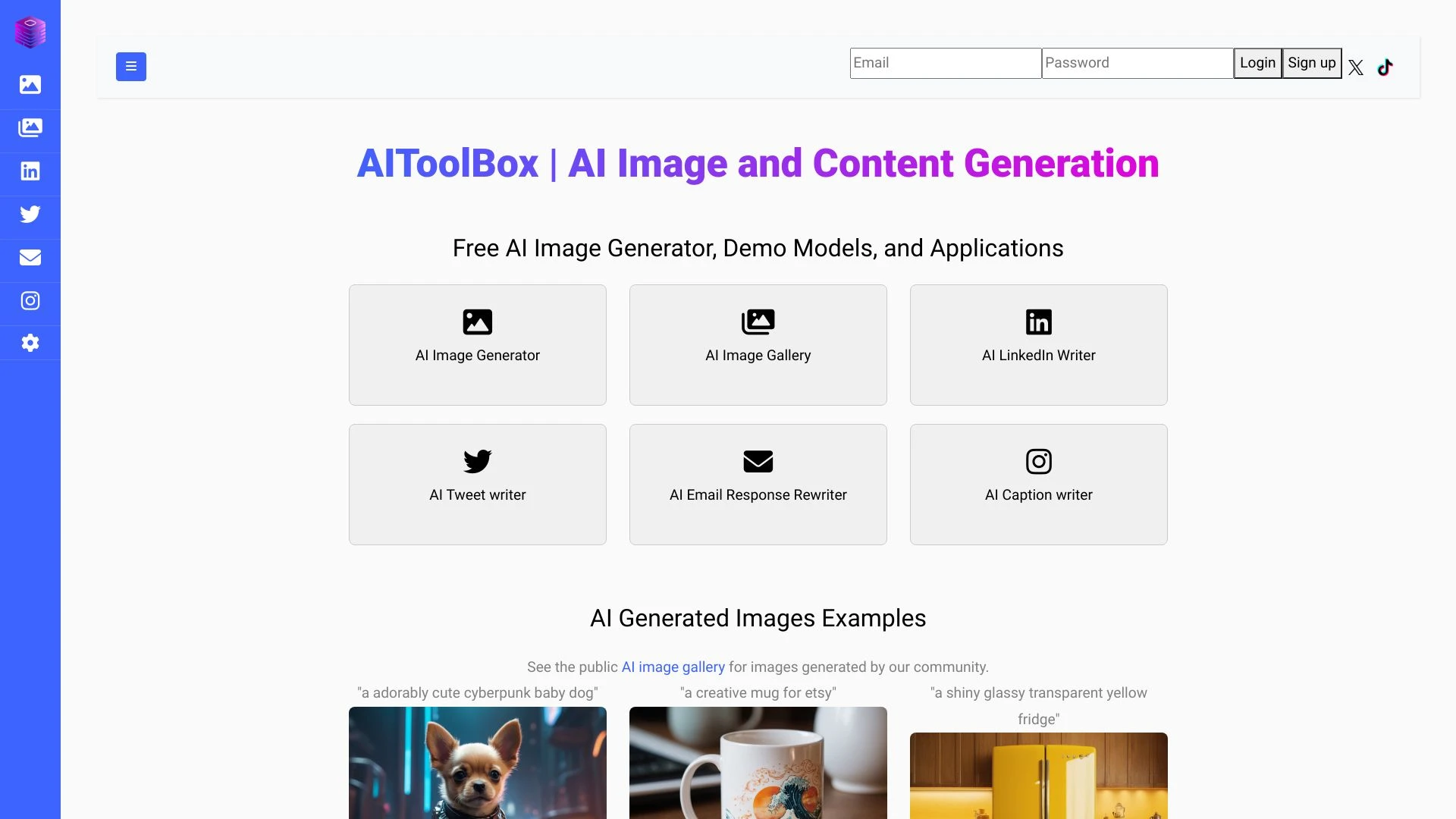 AIToolBox website preview