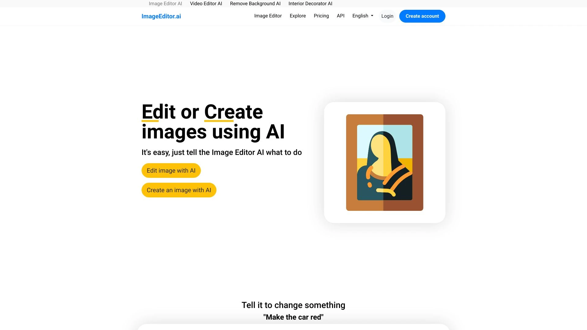 ImageEditor.AI website preview