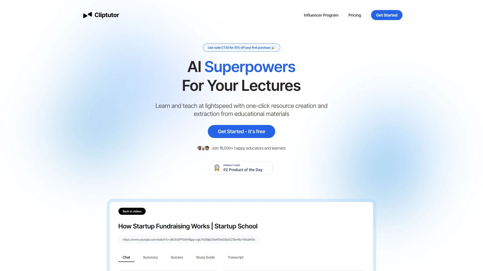 Cliptutor website preview