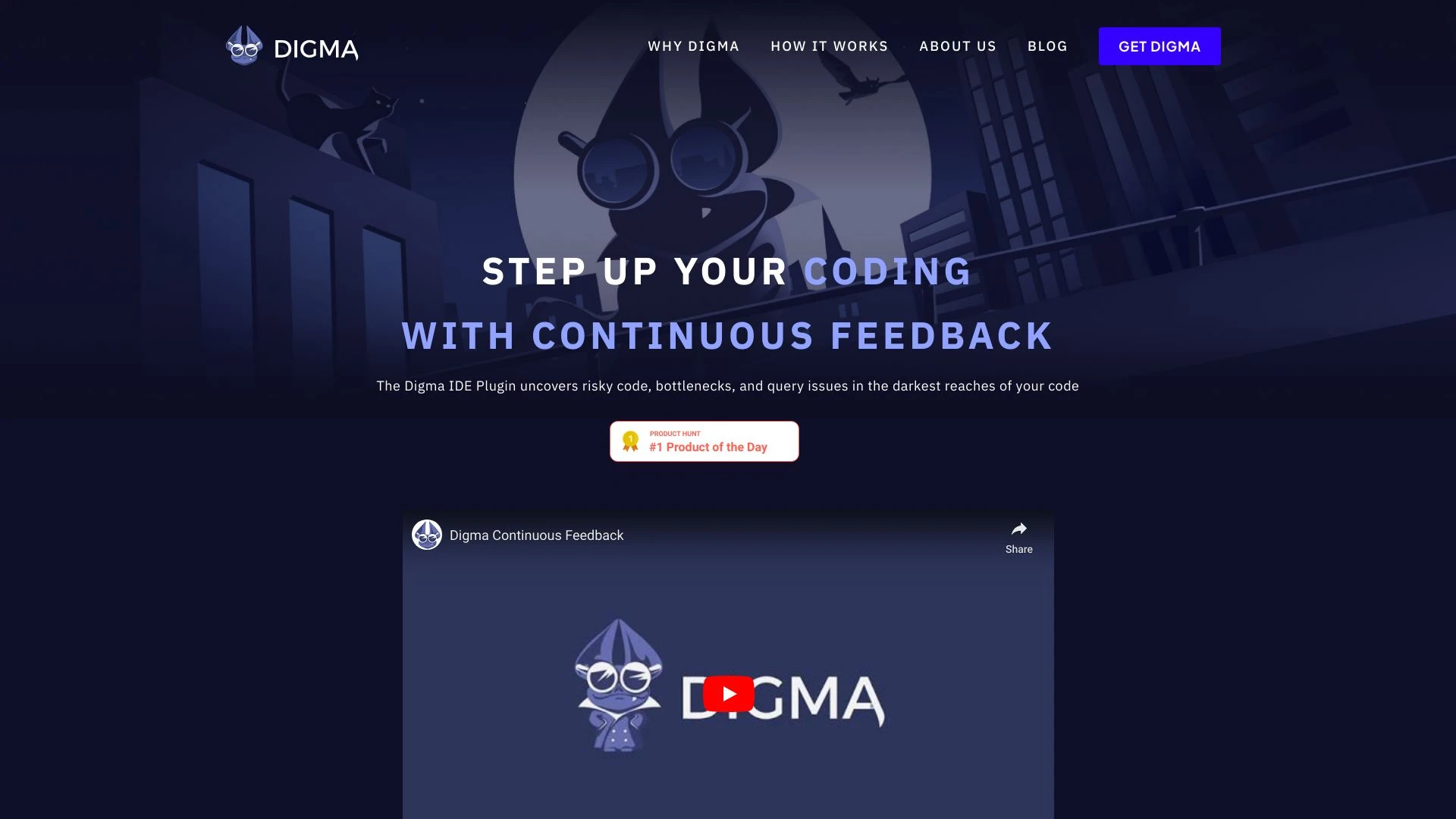 Digma website preview