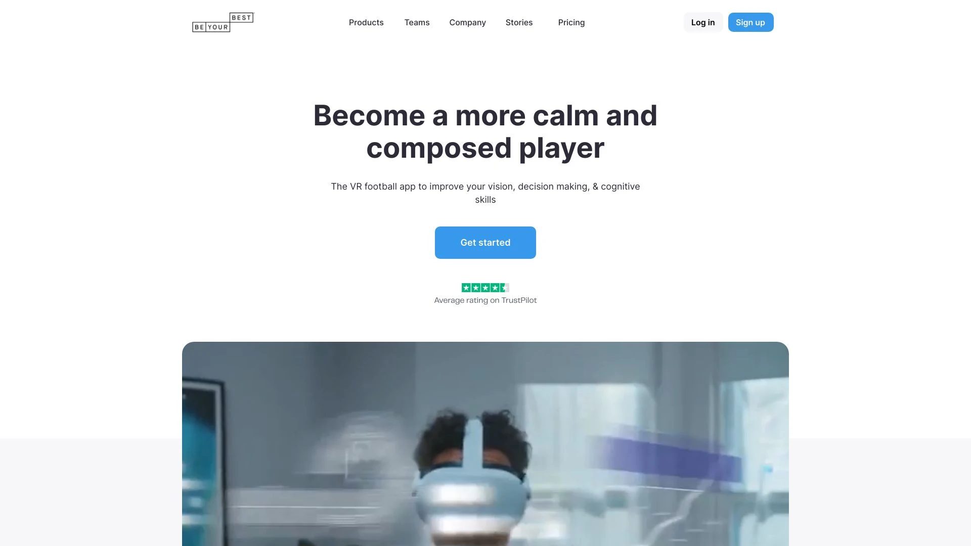 Be Your Best website preview