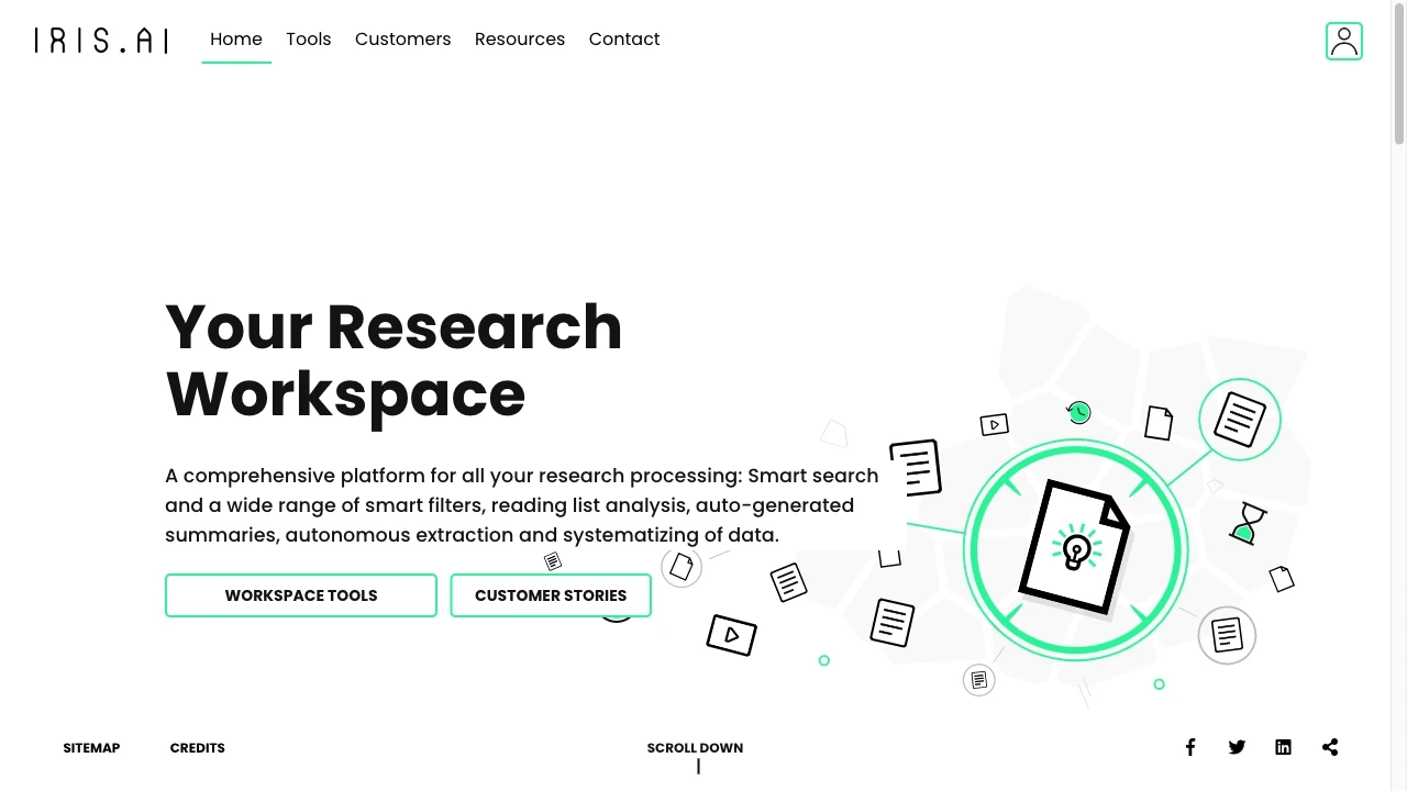 ResearchPlatform website preview