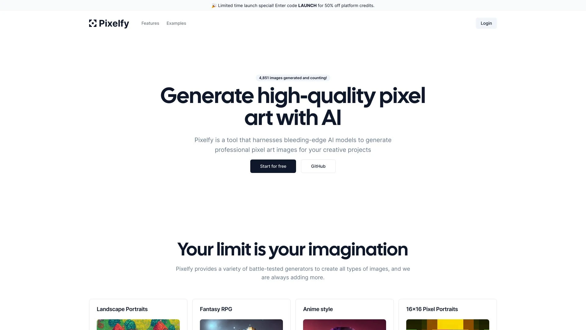 Pixelfy website preview