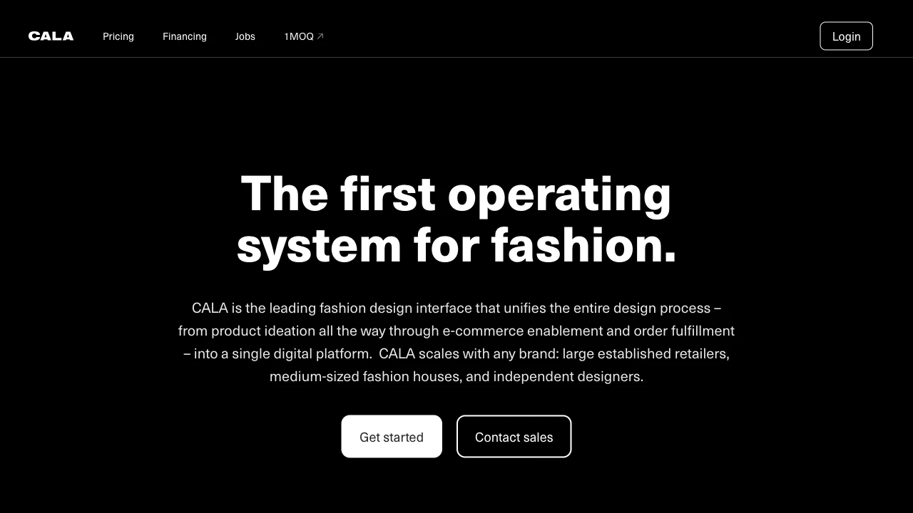 CALA website preview